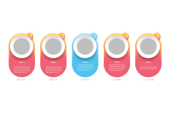 Business Vector Infographic Template for Graphics and Infographics