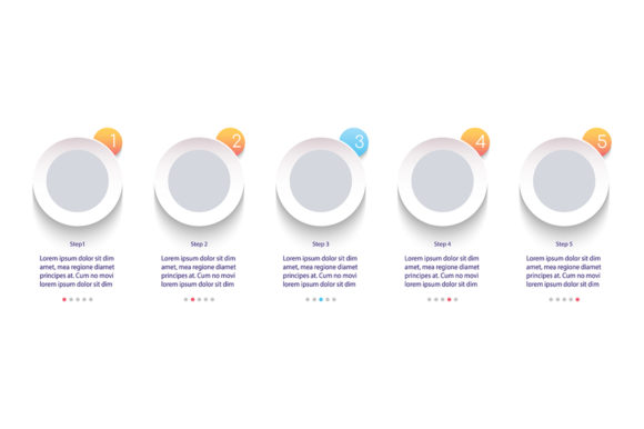 Circles with Copyspace Infographic - A Modern Graphic Design Asset