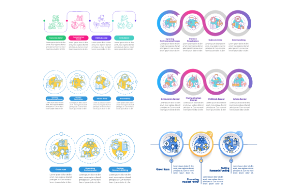 Conspiracy Theory Infographic Template for Crafts and Graphics