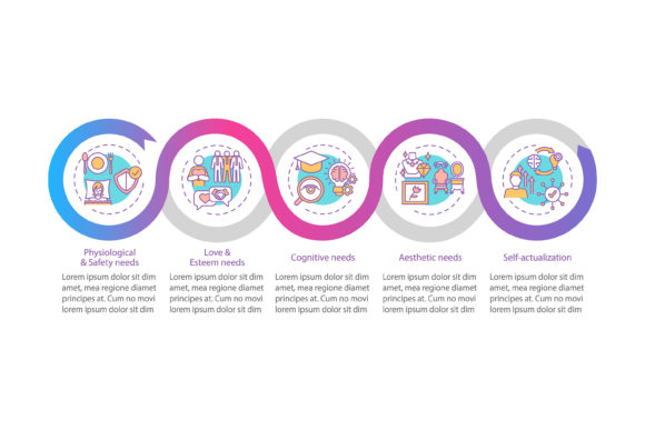 Human Core Vector Infographic Template for Graphics and Infographics