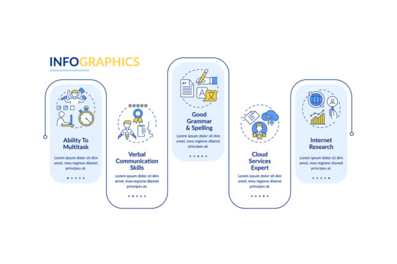 Personal Assistant Skills Infographic - A Versatile Graphic Design Asset
