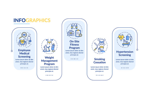 Workspace Wellness Programs Infographic: A Graphic Design Asset Review
